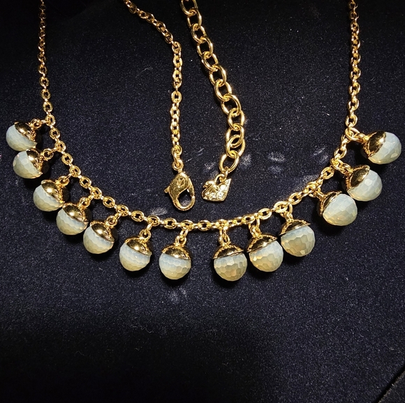 🇦🇹 Swarovski Crystal Beads Gold-Plated Necklace - Picture 4 of 16